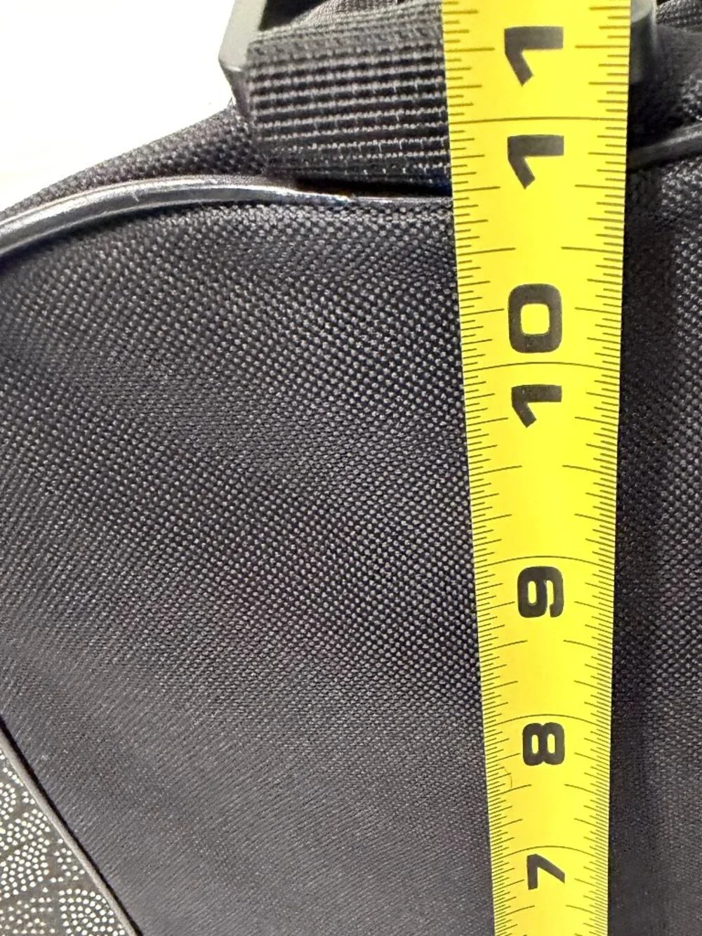 H3 Sportgear NASA Black Duffel Bag NWT
